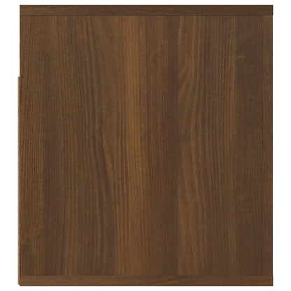 Nachtkastjes 2 St Wandgemonteerd 50X36X40 Cm Bruin Eikenkleur