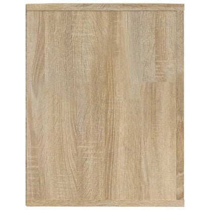 Schoenenrek 75X35X45 Cm Bewerkt Hout Kleurig Sonoma eiken
