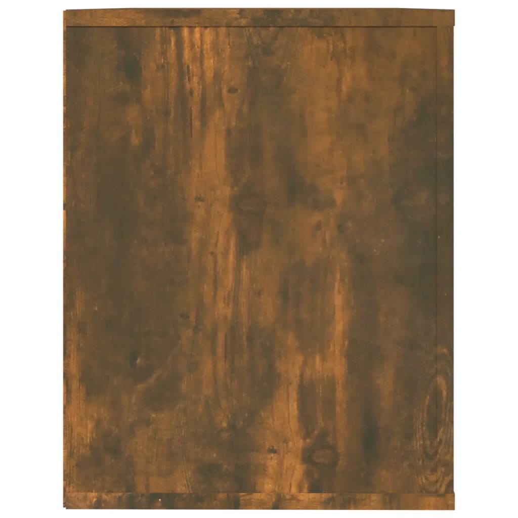 Schoenenrek 75X35X45 Cm Bewerkt Hout Kleurig Gerookt eiken
