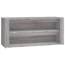 Schoenenrek 00X35X45 Cm Bewerkt Hout Eikenkleur Grijs sonoma