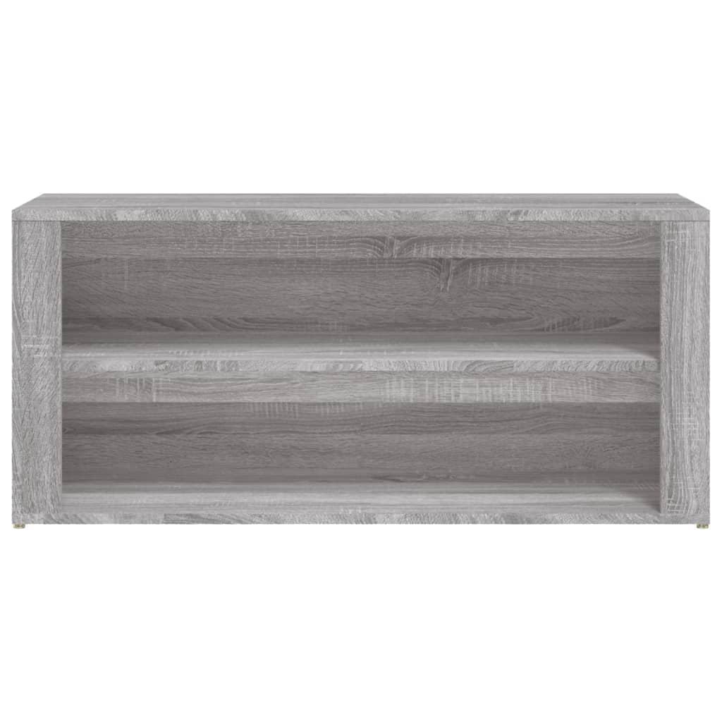 Schoenenrek 00X35X45 Cm Bewerkt Hout Eikenkleur Grijs sonoma