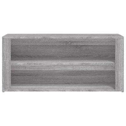 Schoenenrek 00X35X45 Cm Bewerkt Hout Eikenkleur Grijs sonoma