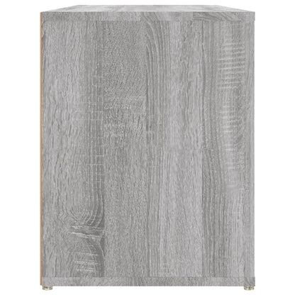 Schoenenrek 00X35X45 Cm Bewerkt Hout Eikenkleur Grijs sonoma