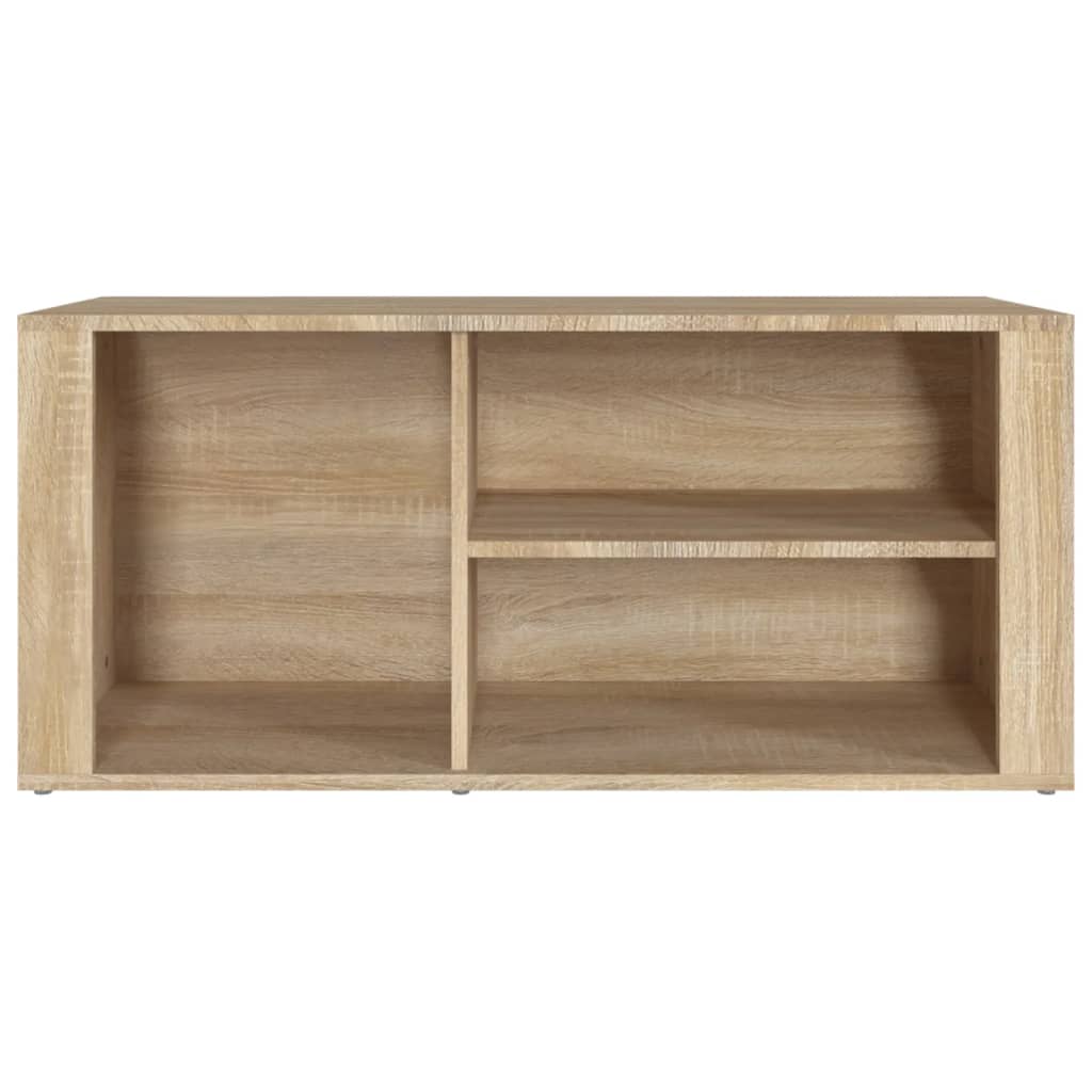 Schoenenkast 00X35X45 Cm Bewerkt Hout Kleurig Sonoma eiken