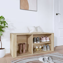 Schoenenkast 00X35X45 Cm Bewerkt Hout Kleurig Sonoma eiken