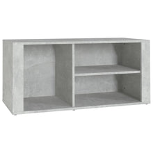 Schoenenkast 100X35X45 Cm Bewerkt Hout Betongrijs