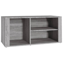 Schoenenkast 100X35X45 Cm Bewerkt Hout Grijs Sonoma