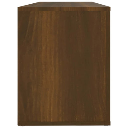 Schoenenkast 00X35X45 Cm Bewerkt Hout Bruin Eikenkleur Bruineiken