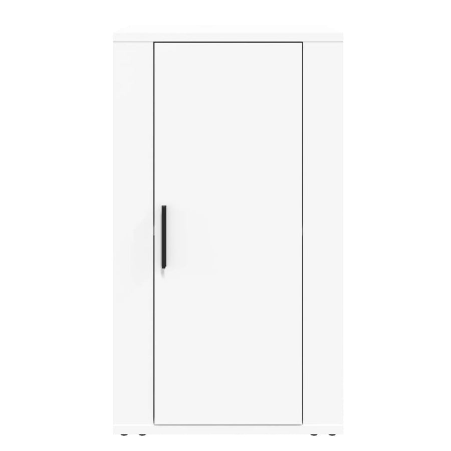 Dressoir 40X33X70 Cm Bewerkt Hout Wit