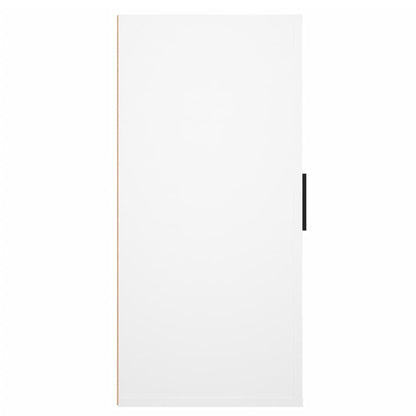 Dressoir 40X33X70 Cm Bewerkt Hout Wit