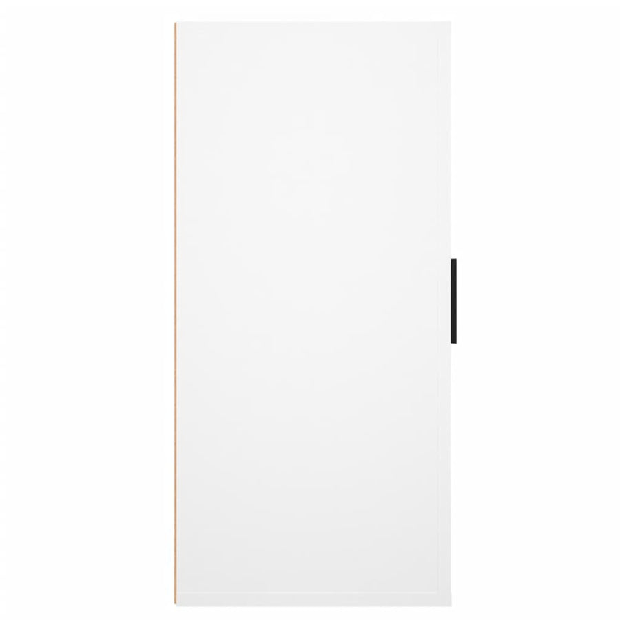 Dressoir 40X33X70 Cm Bewerkt Hout Wit