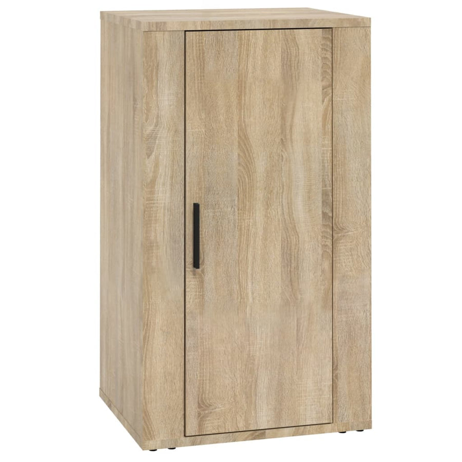 Dressoir 40x33x70 cm bewerkt hout sonoma eikenkleurig