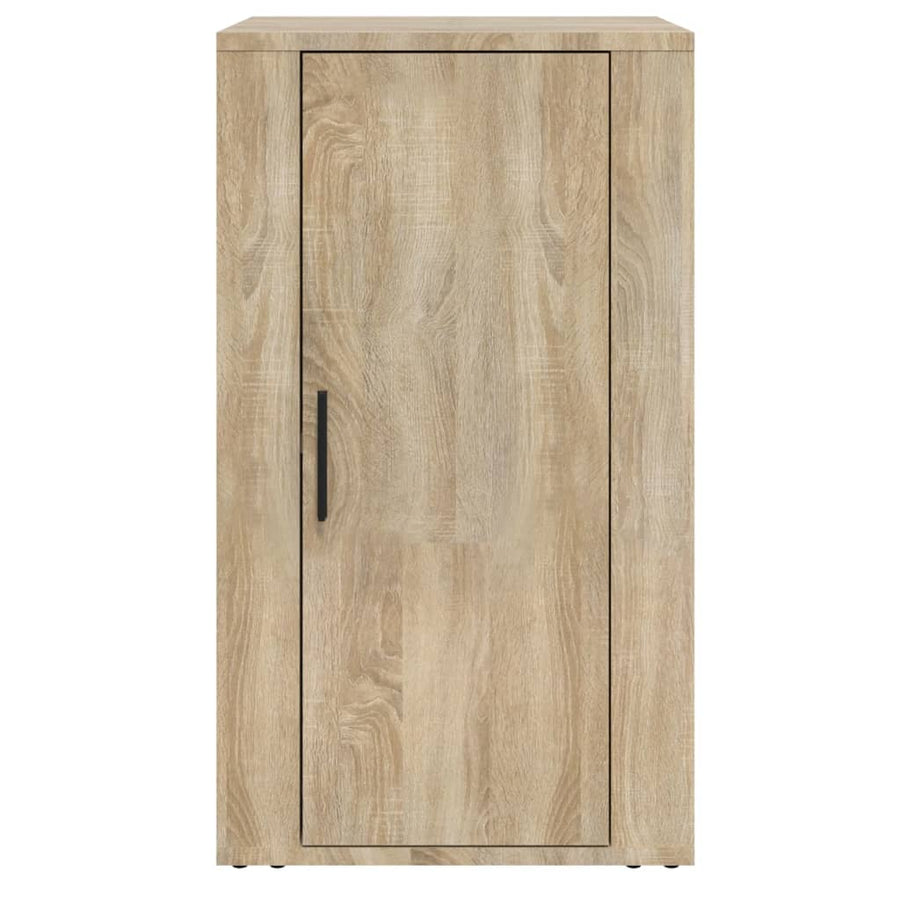 Dressoir 40x33x70 cm bewerkt hout sonoma eikenkleurig