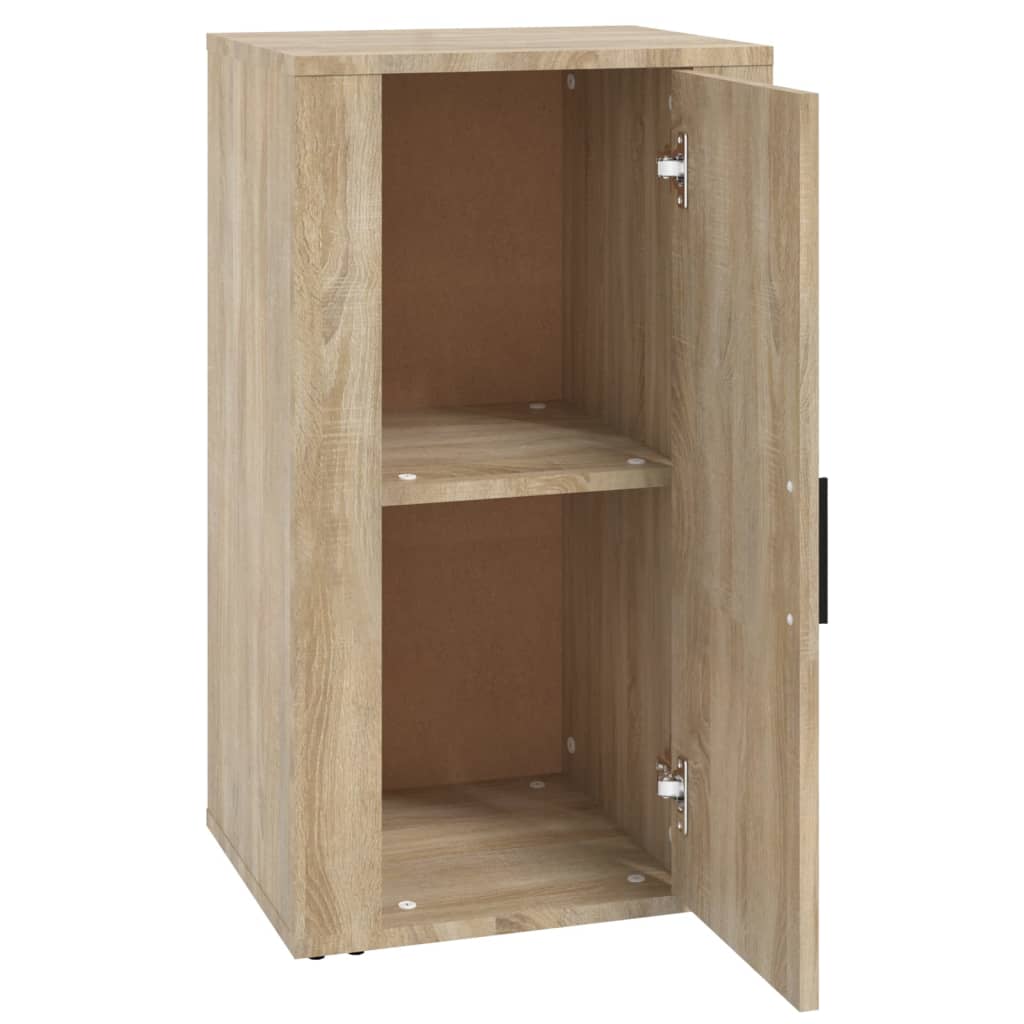 Dressoir 40x33x70 cm bewerkt hout sonoma eikenkleurig