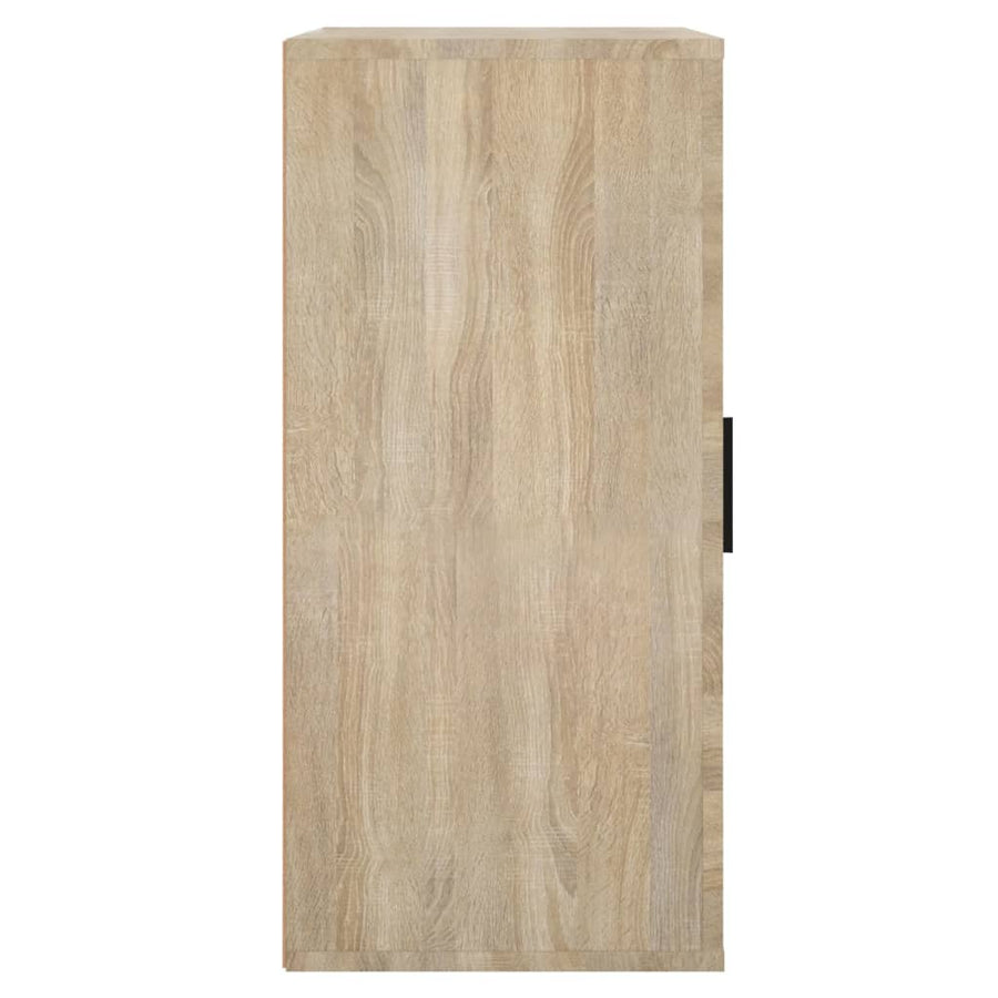 Dressoir 40x33x70 cm bewerkt hout sonoma eikenkleurig