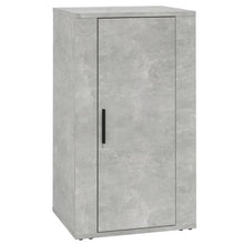 Dressoir 40X33X70 Cm Bewerkt Hout Betongrijs