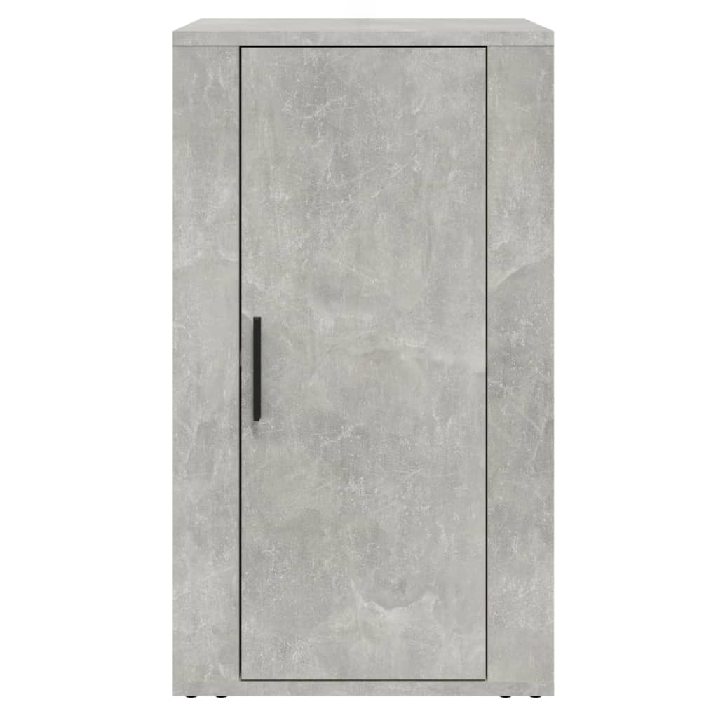 Dressoir 40X33X70 Cm Bewerkt Hout Betongrijs
