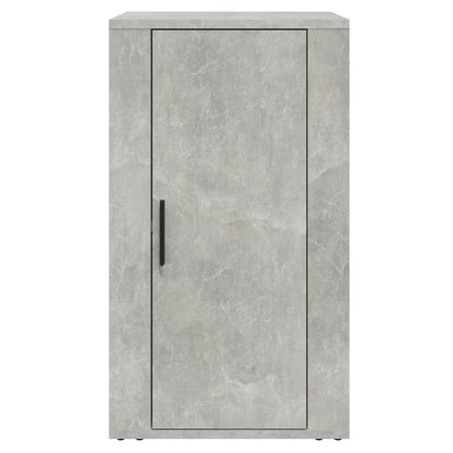 Dressoir 40X33X70 Cm Bewerkt Hout Betongrijs