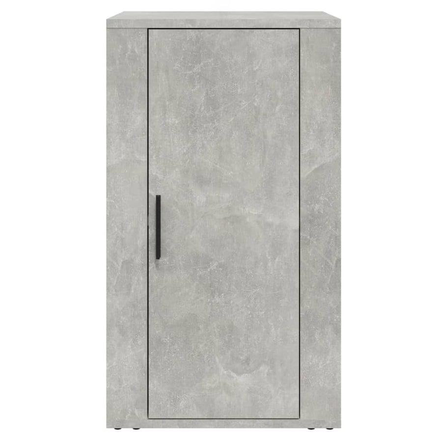 Dressoir 40X33X70 Cm Bewerkt Hout Betongrijs