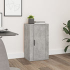 Sideboard 40x33x70 cm engineered wood concrete grey