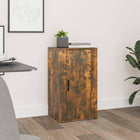 Sideboard 40x33x70 cm engineered wood smoked oak-colored
