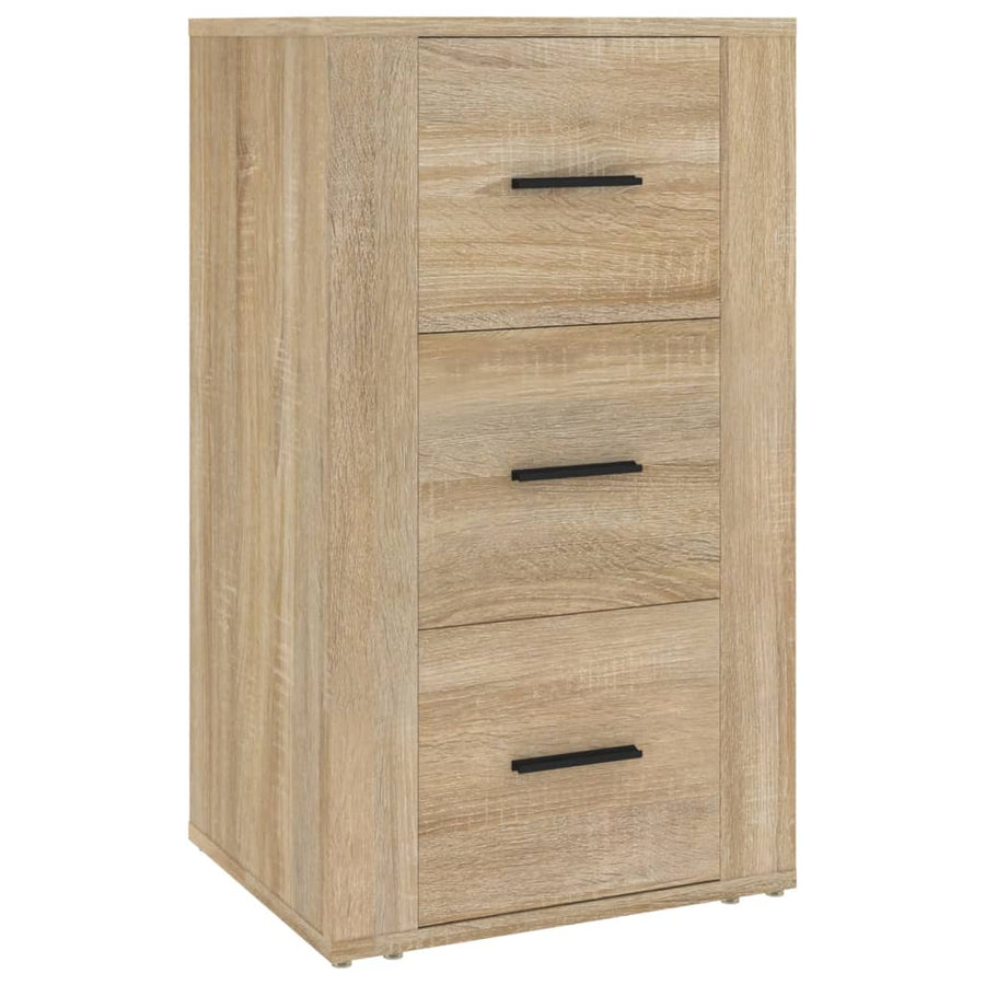 Dressoir 40X33X70 Cm Bewerkt Hout Kleurig Sonoma eiken