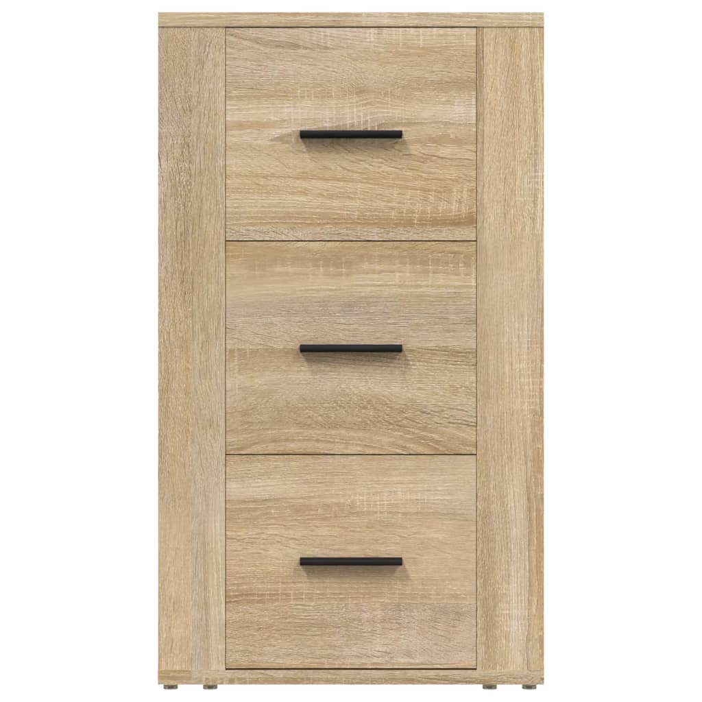 Dressoir 40X33X70 Cm Bewerkt Hout Kleurig Sonoma eiken