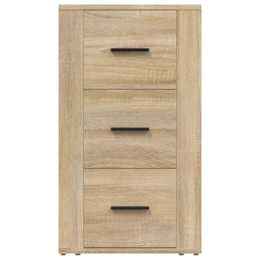 Dressoir 40X33X70 Cm Bewerkt Hout Kleurig Sonoma eiken
