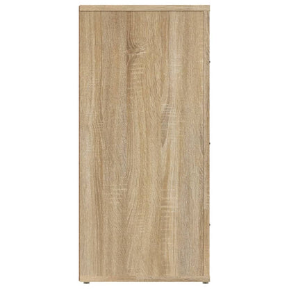 Dressoir 40X33X70 Cm Bewerkt Hout Kleurig Sonoma eiken
