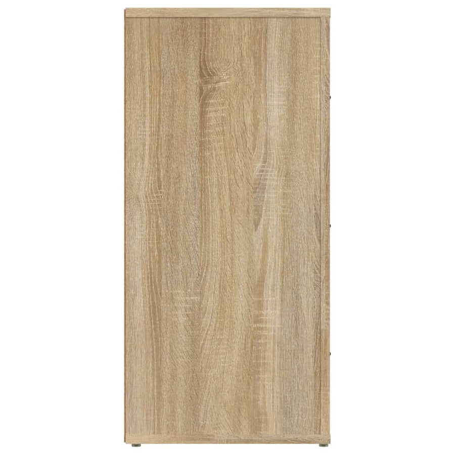 Dressoir 40X33X70 Cm Bewerkt Hout Kleurig Sonoma eiken