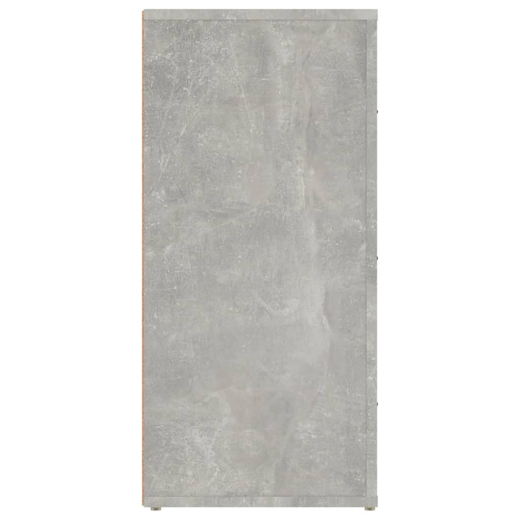 Dressoir 40X33X70 Cm Bewerkt Hout Betongrijs