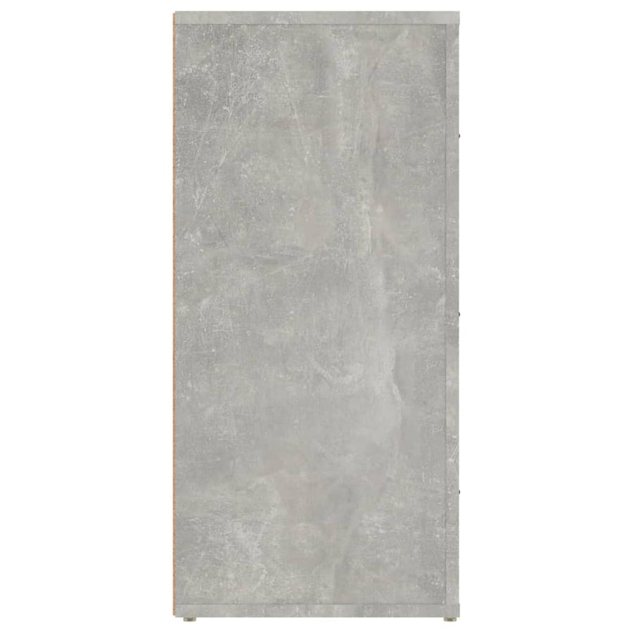 Dressoir 40X33X70 Cm Bewerkt Hout Betongrijs