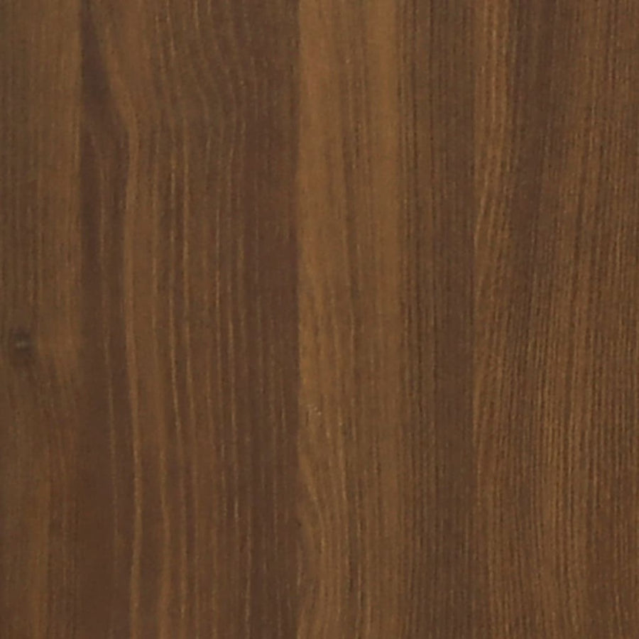 Dressoir 40X33X70 Cm Bewerkt Hout Bruin Eikenkleur