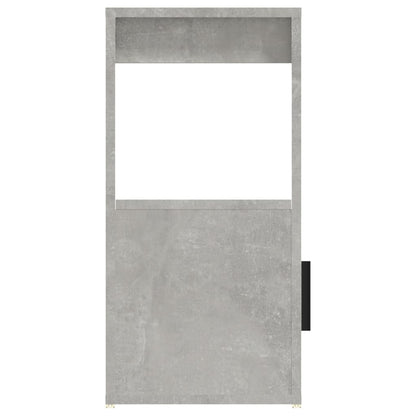 Dressoir 80X30X60 Cm Bewerkt Hout Betongrijs