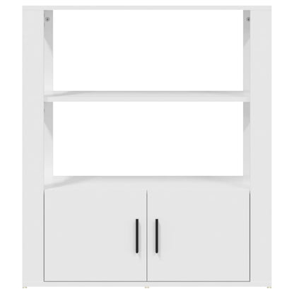 Dressoir 80X30X90 Cm Bewerkt Hout Wit