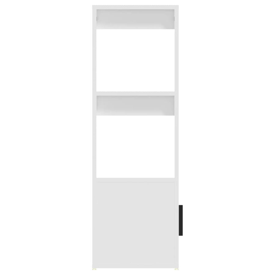 Dressoir 80X30X90 Cm Bewerkt Hout Wit