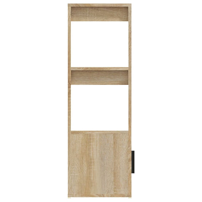 Dressoir 80X30X90 Cm Bewerkt Hout Kleurig Sonoma eiken