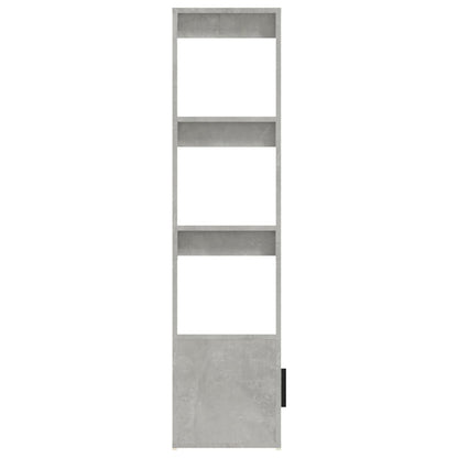 Dressoir 80X30X119,5 Cm Bewerkt Hout Betongrijs