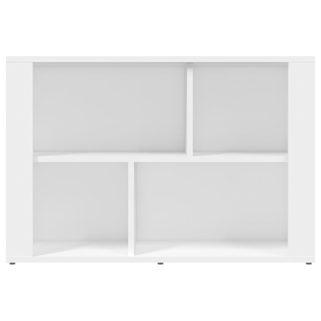 Dressoir 80X30X54 Cm Bewerkt Hout Wit