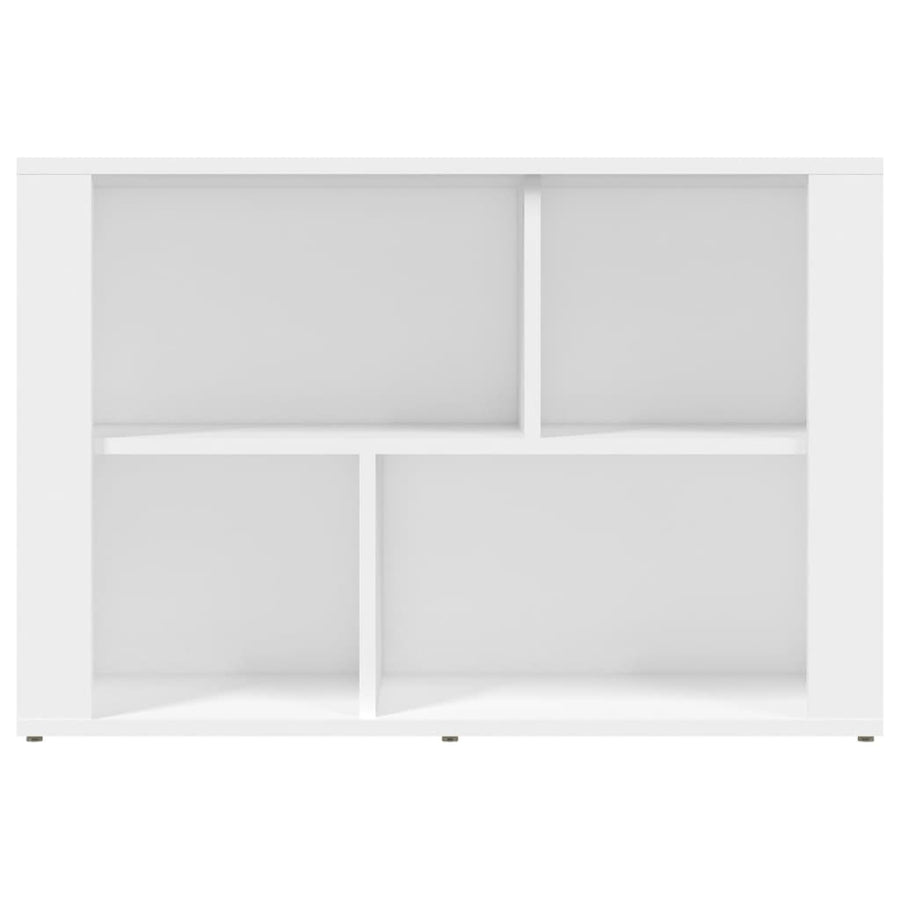 Dressoir 80X30X54 Cm Bewerkt Hout Wit
