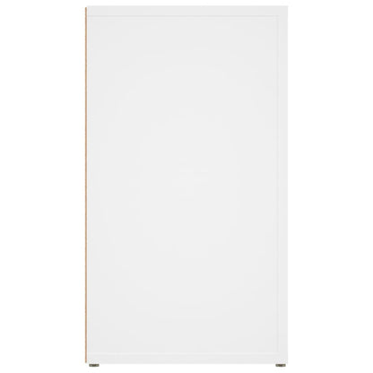 Dressoir 80X30X54 Cm Bewerkt Hout Wit