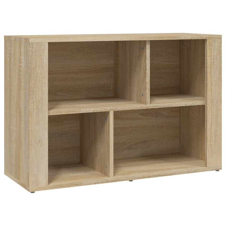 Dressoir 80X30X54 Cm Bewerkt Hout Sonoma Eikenkleurig 1