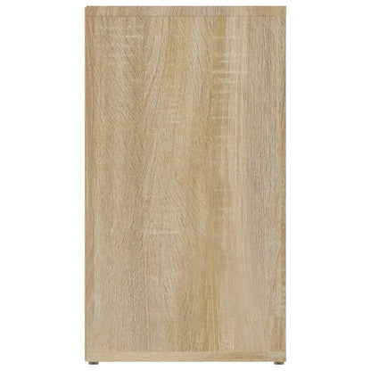 Dressoir 80X30X54 Cm Bewerkt Hout Sonoma Eikenkleurig 1