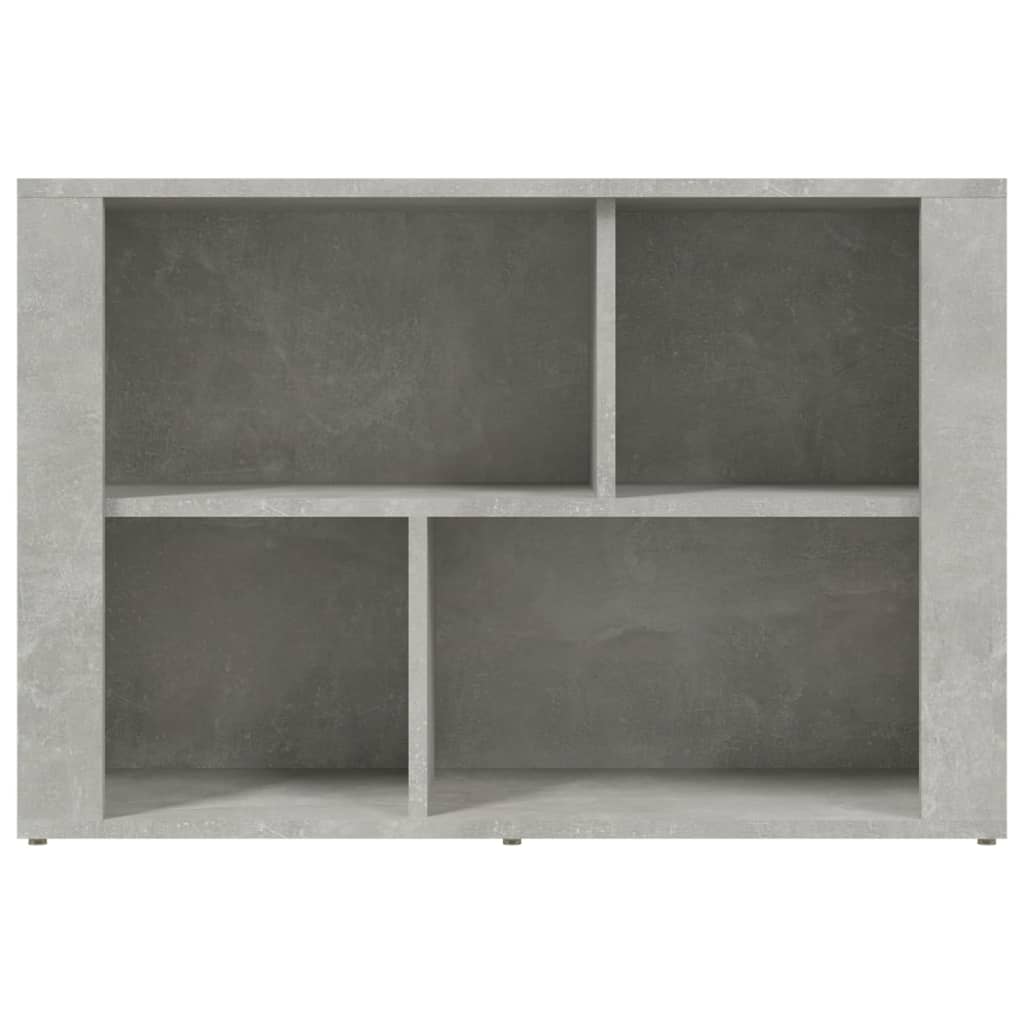 Dressoir 80X30X54 Cm Bewerkt Hout Betongrijs
