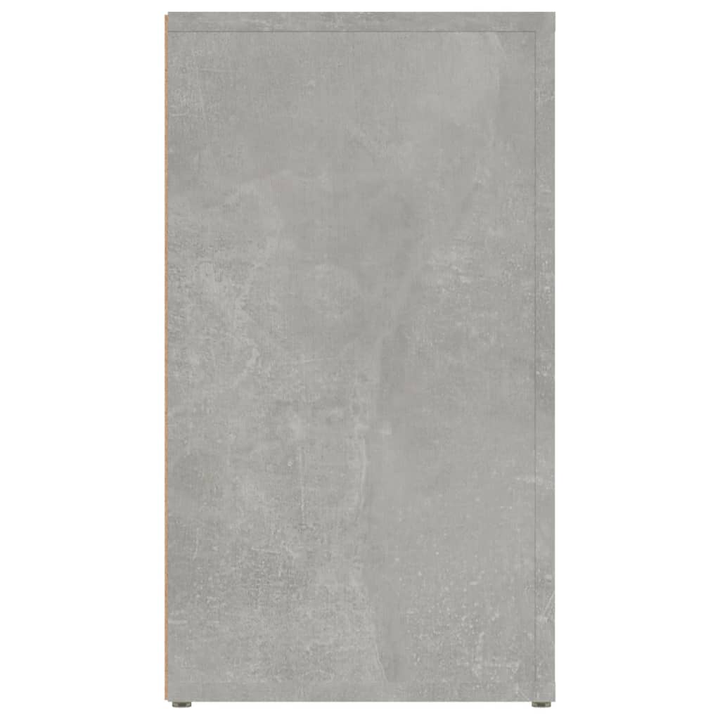 Dressoir 80X30X54 Cm Bewerkt Hout Betongrijs