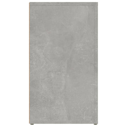 Dressoir 80X30X54 Cm Bewerkt Hout Betongrijs