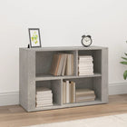 Sideboard 80x30x54 cm engineered wood concrete grey