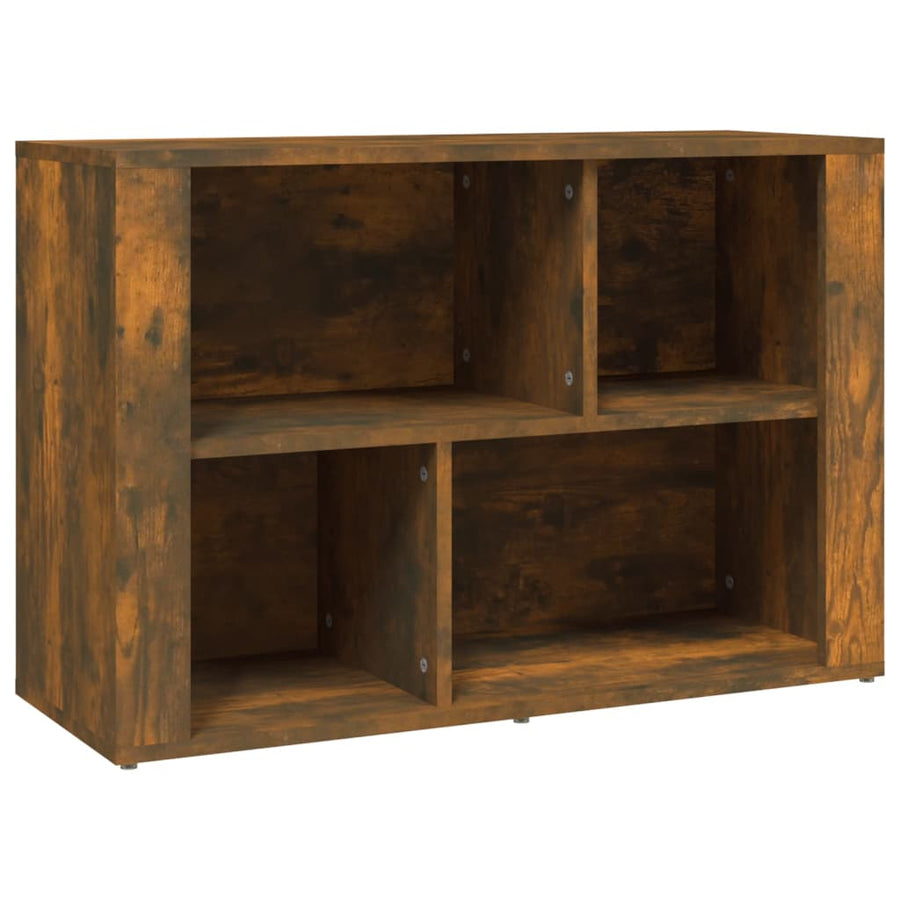 Dressoir 80X30X54 Cm Bewerkt Hout Kleurig Gerookt eiken