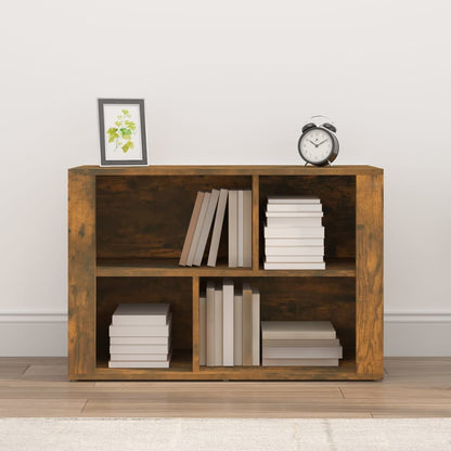 Dressoir 80X30X54 Cm Bewerkt Hout Kleurig Gerookt eiken