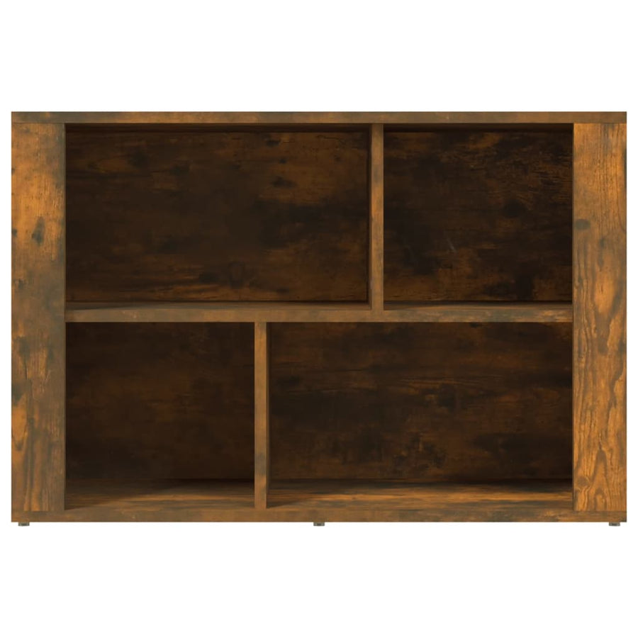 Dressoir 80X30X54 Cm Bewerkt Hout Kleurig Gerookt eiken
